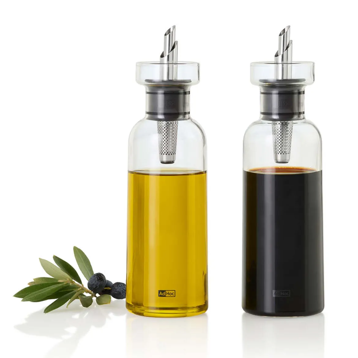 AdHoc 2-tlg Öl- / Essigspender Set "AromaPour"