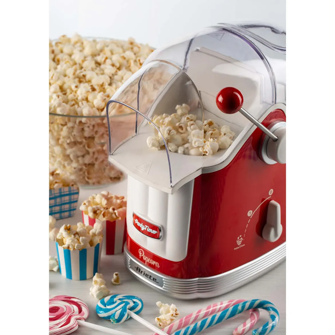 Ariete Popcornmaker "Party Time rot"