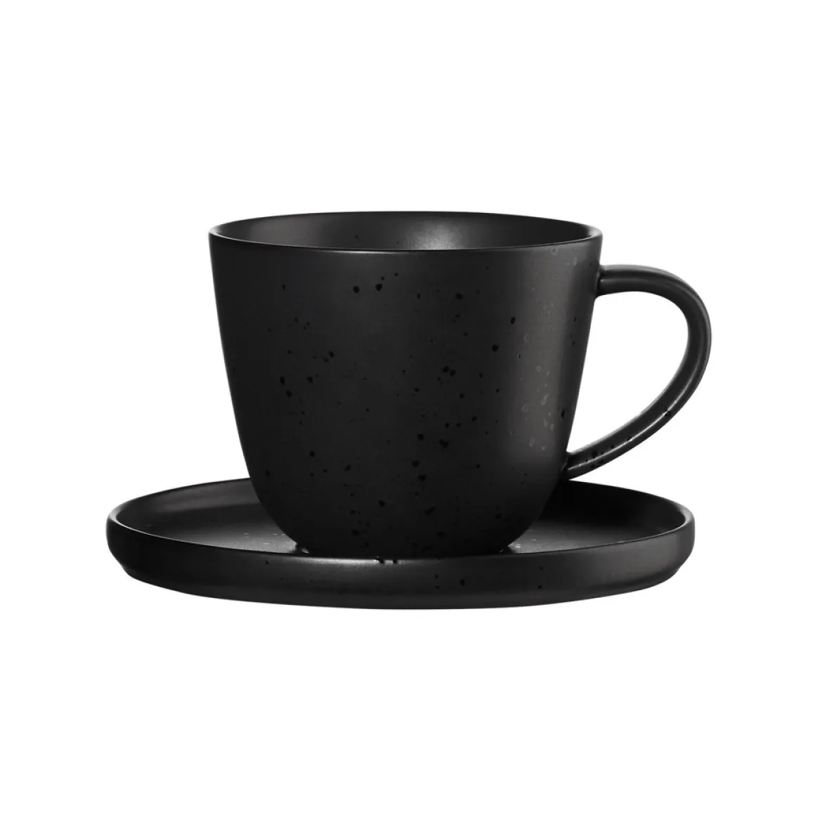 ASA Kaffeetasse mit Untertasse "Coppa Kuro"