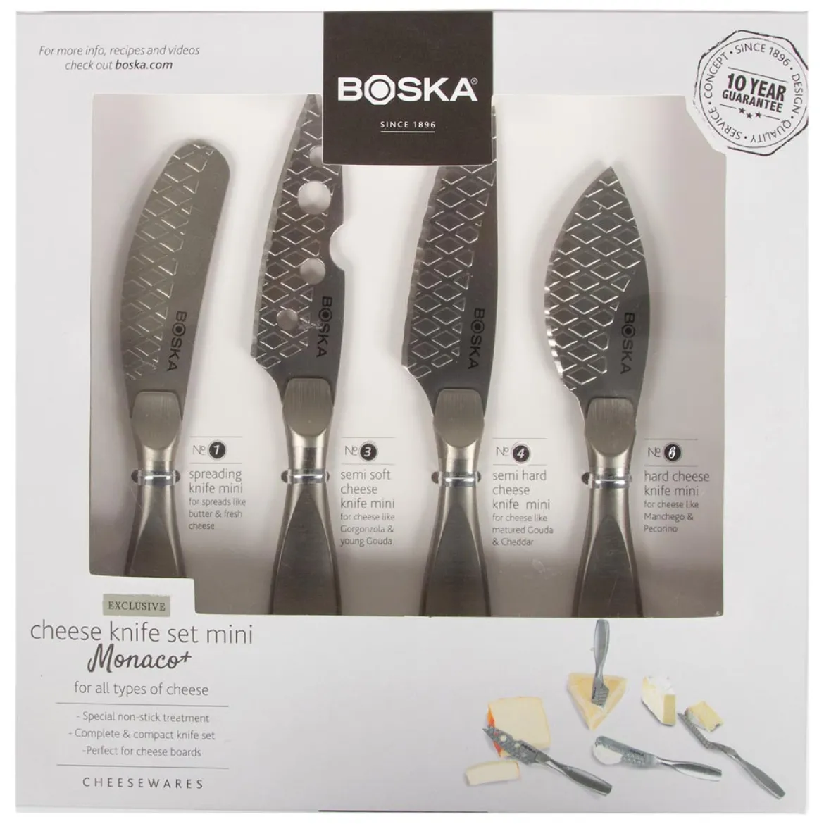 Boska Käsemesser-Set "Mini Monaco+"