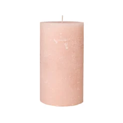 Broste Copenhagen Stumpenkerze Dusty Pink "Rustic"