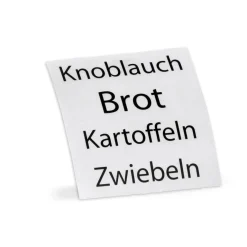 CONTINENTA ovaler Brottopf (weiß) mit Holzdeckel