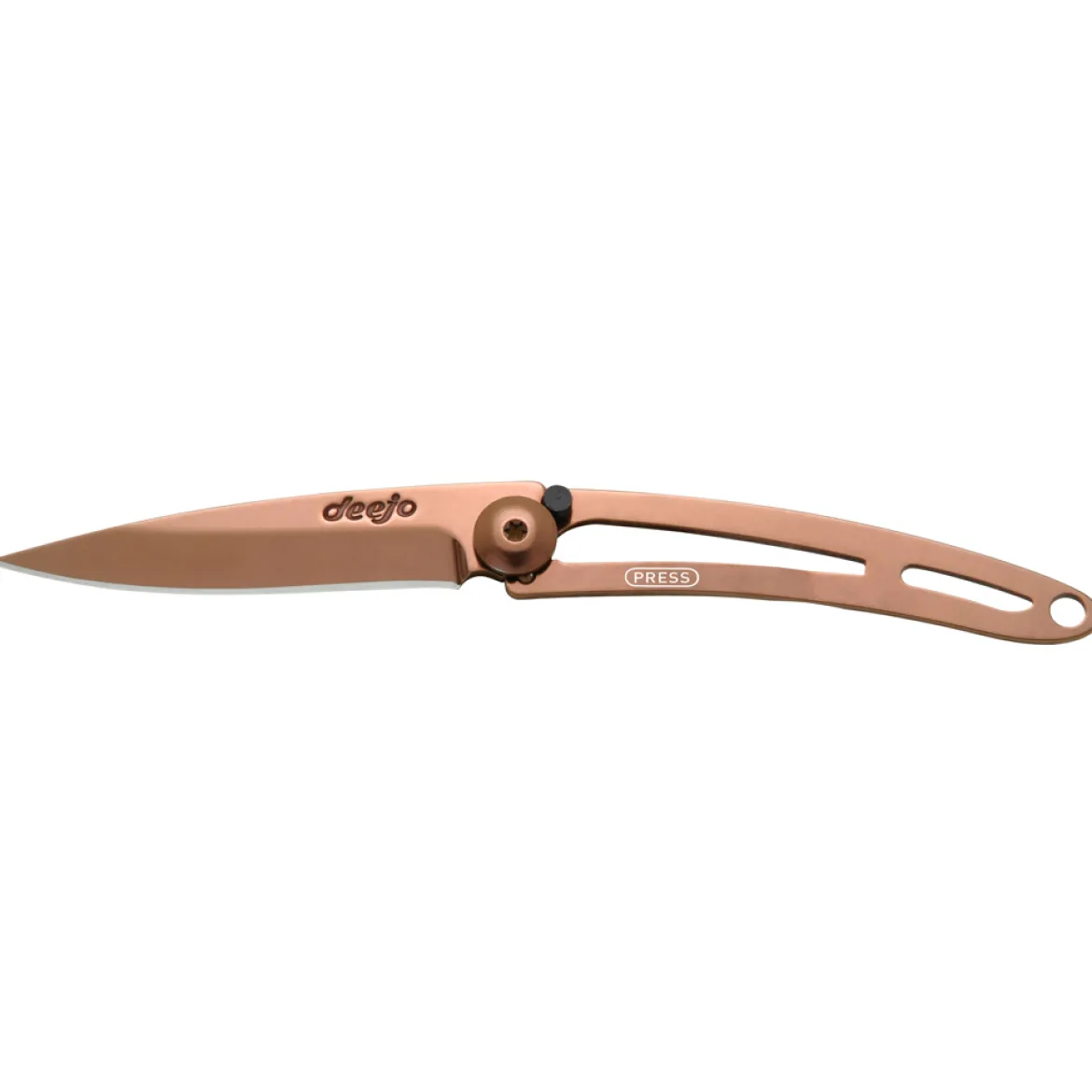Deejo Taschenmesser "Naked Copper"