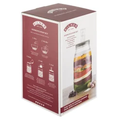 Fermentation-Set, 3 ltr. Einmachglas mit Gärverschluss