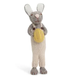 Filz Hase mit Hose und Ei 27cm