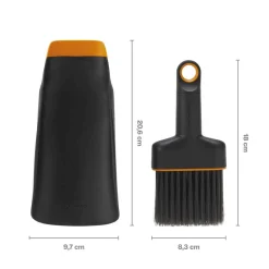 Fiskars Pflanzschaufel mit Bürste