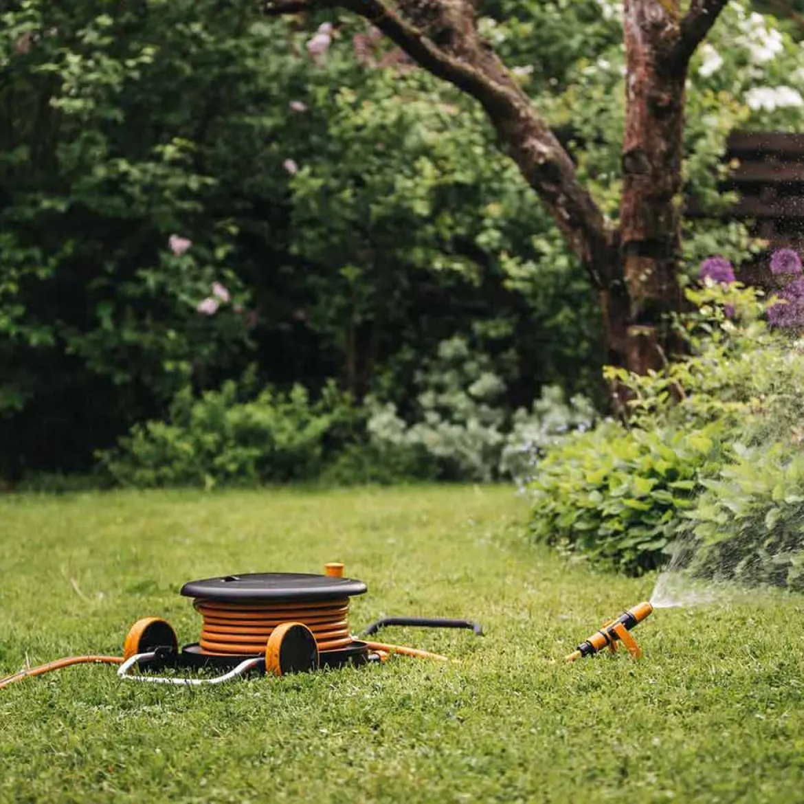 Fiskars Schlauchwagen "Waterwheel M"