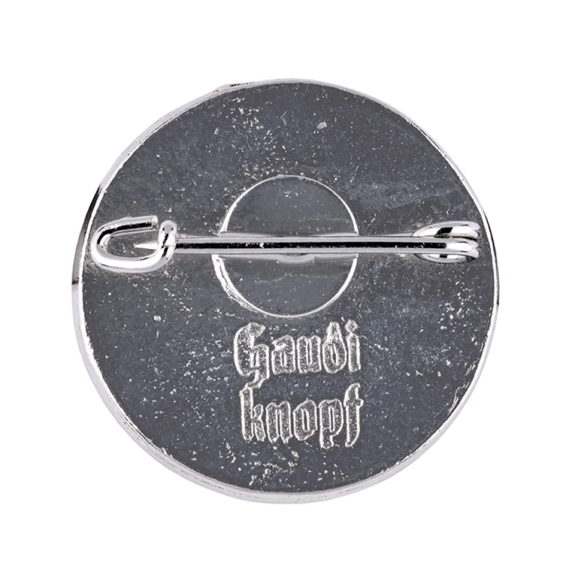 Gaudiknopf "A Bier schad't nia" Anstecker "Klassiker-schlicht"