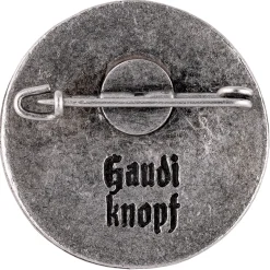 Gaudiknopf Anstecker "Single"