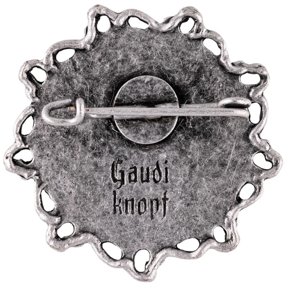 Gaudiknopf Gaudi Madl - Anstecker "Klassiker - verziert"