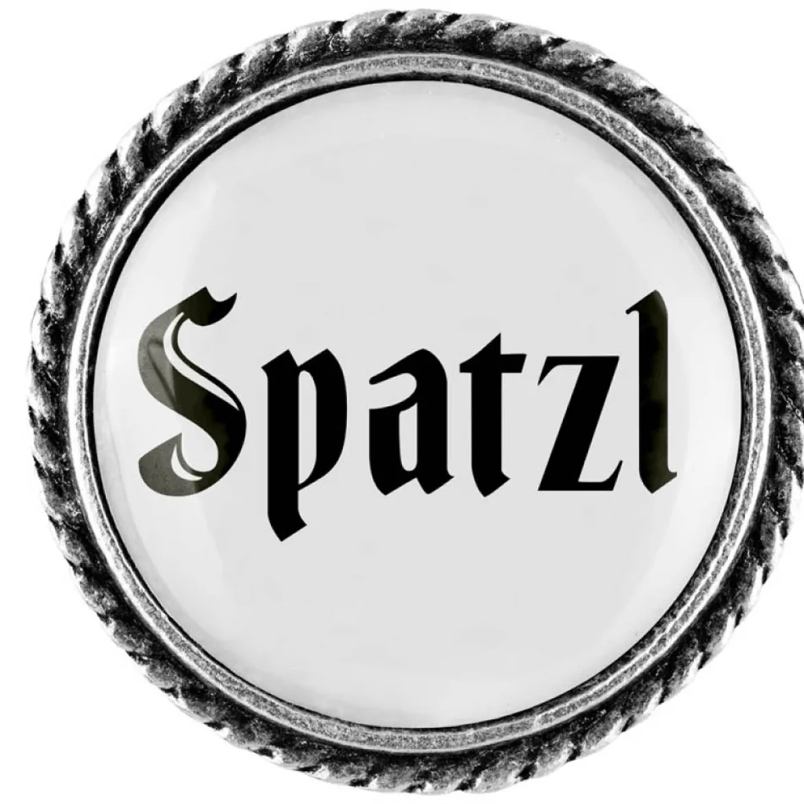 Gaudiknopf Spatzl - Anstecker "schlicht"