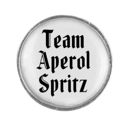 Gaudiknopf Team Aperol Spritz - Anstecker "Klassiker - schlicht"