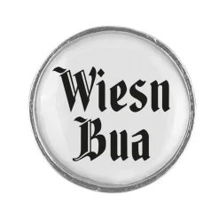 Gaudiknopf Wiesn Bua - Anstecker "Klassiker - schlicht"