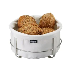 Gefu Brotkorb BRUNCH, rund, weiß