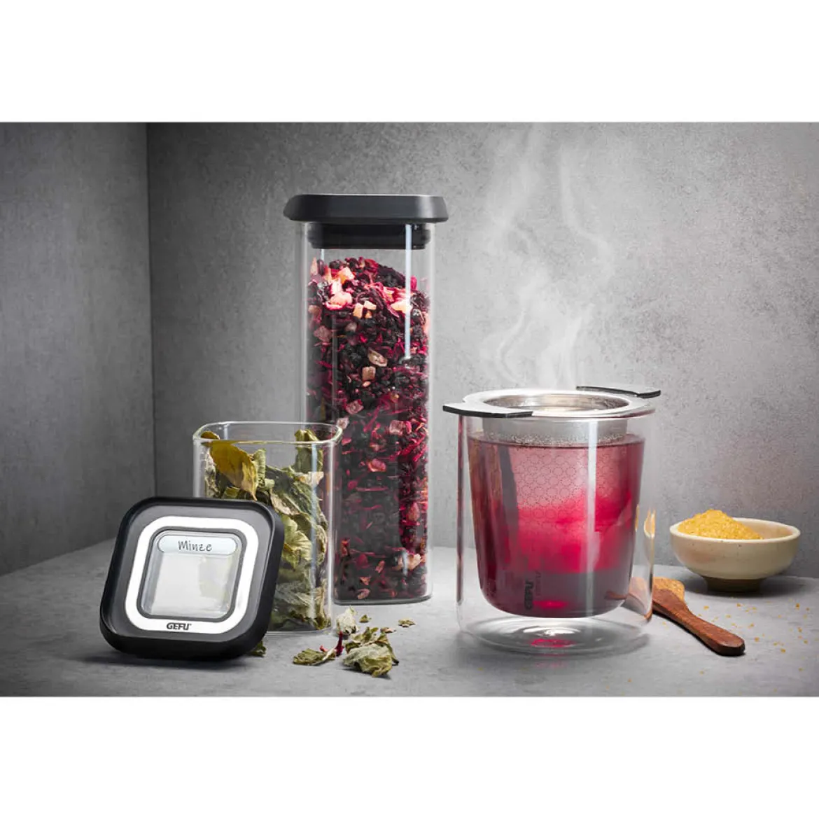 GEFU Glas-Vorratsdose "PANTRY" 400 ml
