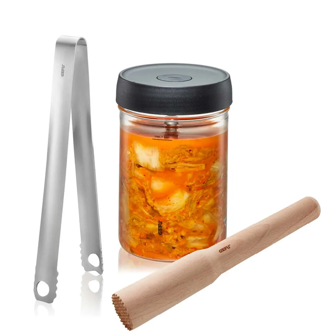 GEFU 4-tlg Fermentier-Set "NATIVO"