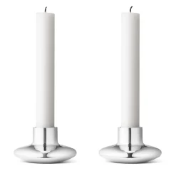 Georg Jensen 2er Set Kerzenhalter "Koppel"