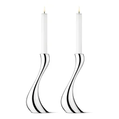 Georg Jensen 2er Set Kerzenhalter "Cobra"