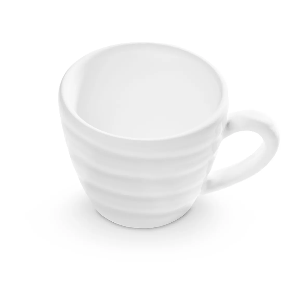 Gmundner Espressotasse Gourmet "Weißgeflammt"