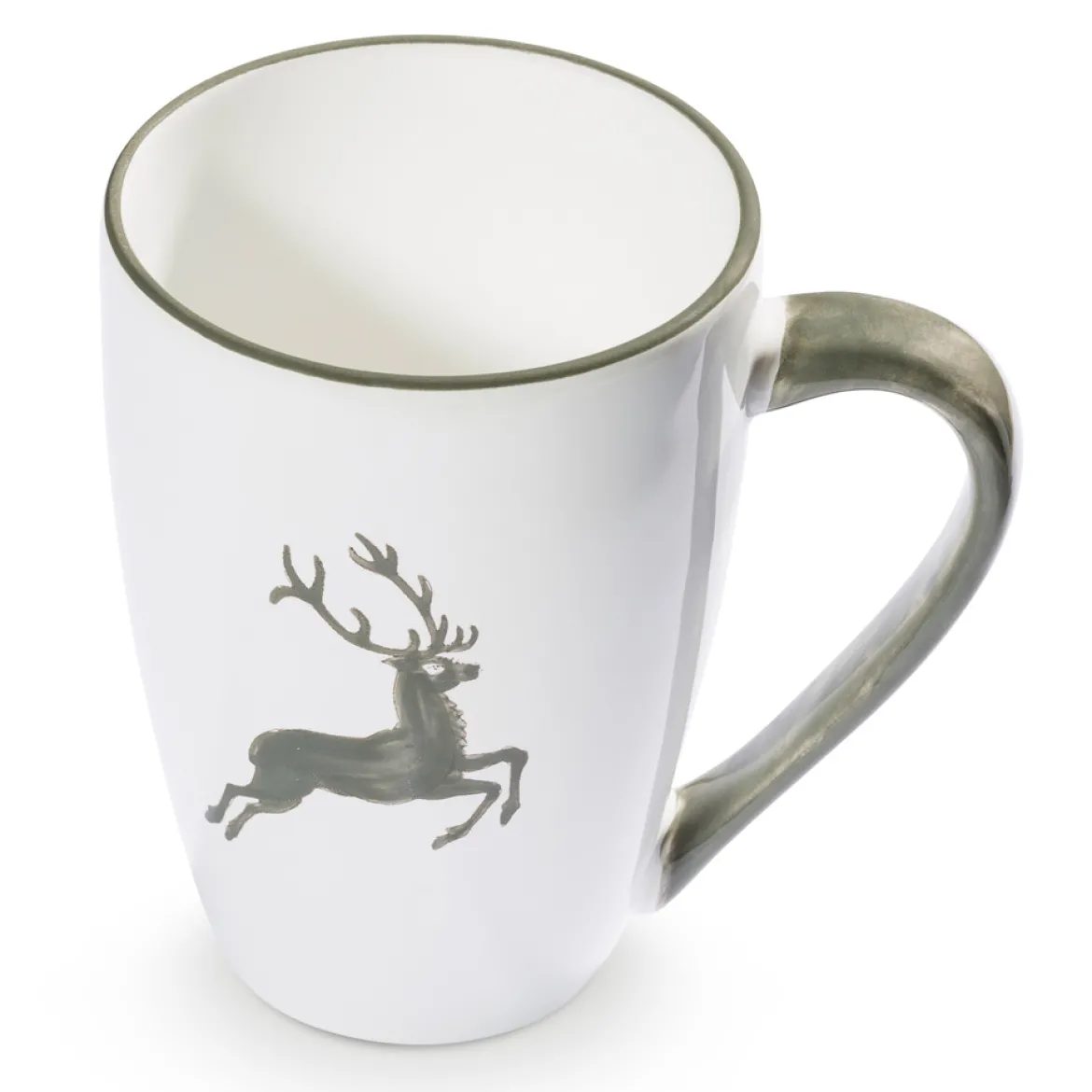 Gmundner Frühstücksbecher "Grauer Hirsch"
