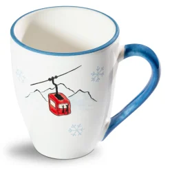 Gmundner Frühstücksbecher "Gondel Rot"