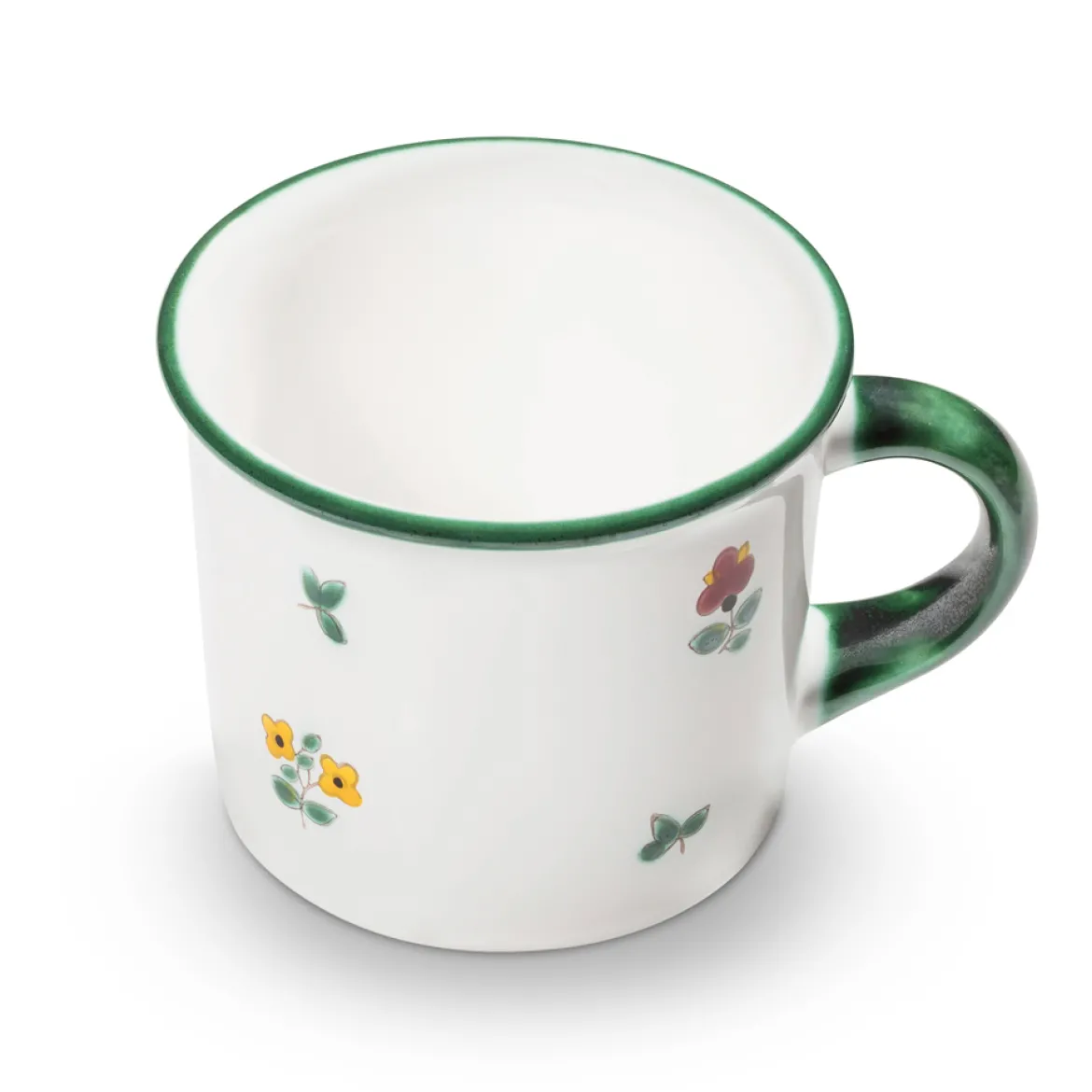Gmundner Kaffeehaferl "Streublumen"