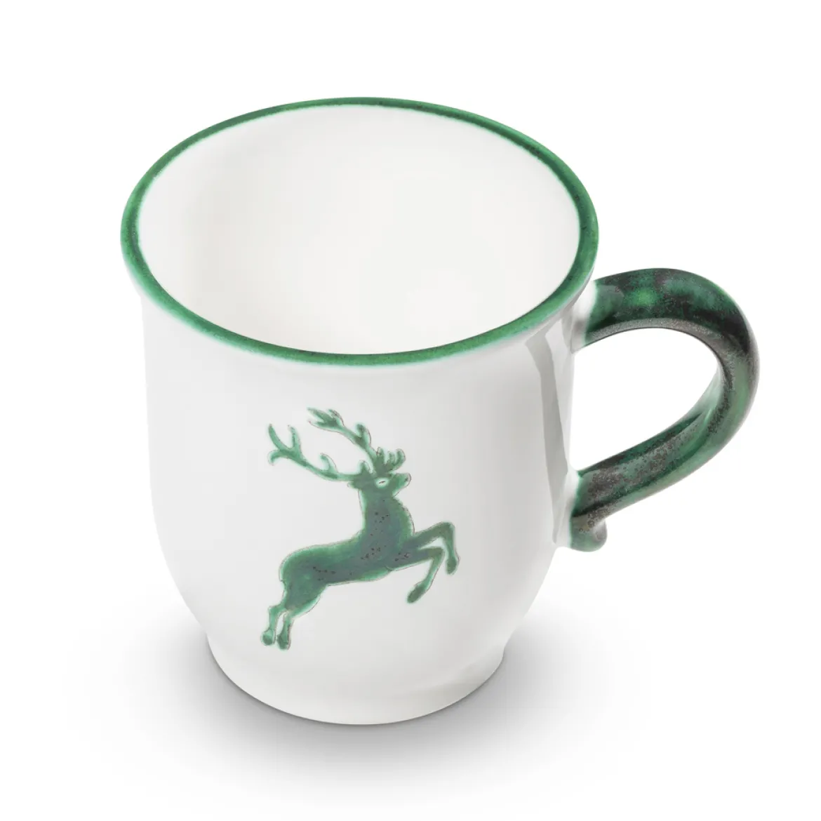 Gmundner Tasse "Grüner Hirsch"