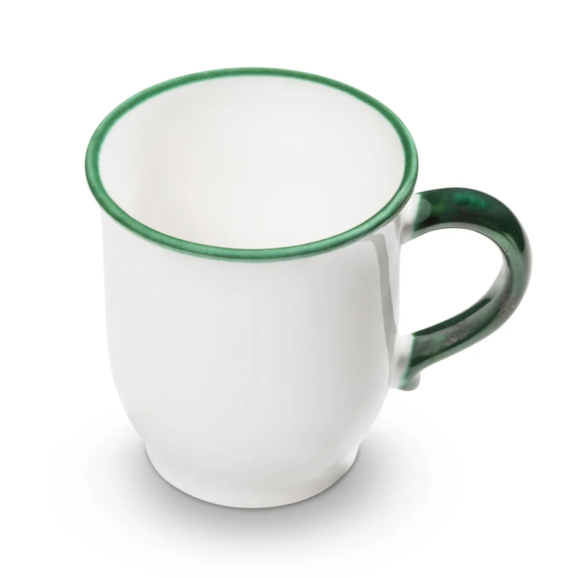 Gmundner Tasse "Grüner Rand"