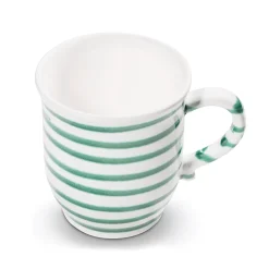 Gmundner Tasse "Grüngeflammt"