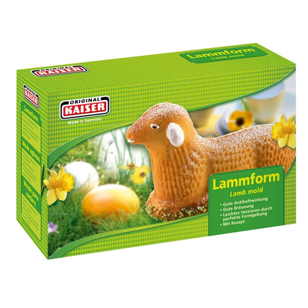Kaiser 3D-Backform Lamm
