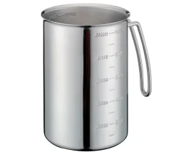 Küchenprofi Messbecher 1 L, Edelstahl