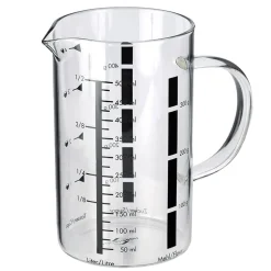 Küchenprofi Messbecher Glas