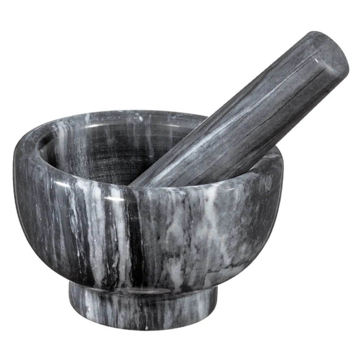 Küchenprofi Mörser "Marmor Schwarz"