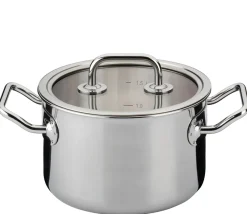 Kochtopf mit Glasdeckel 16 cm