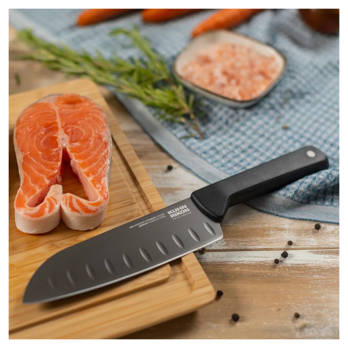 Kuhn Rikon Santokumesser "ICED"