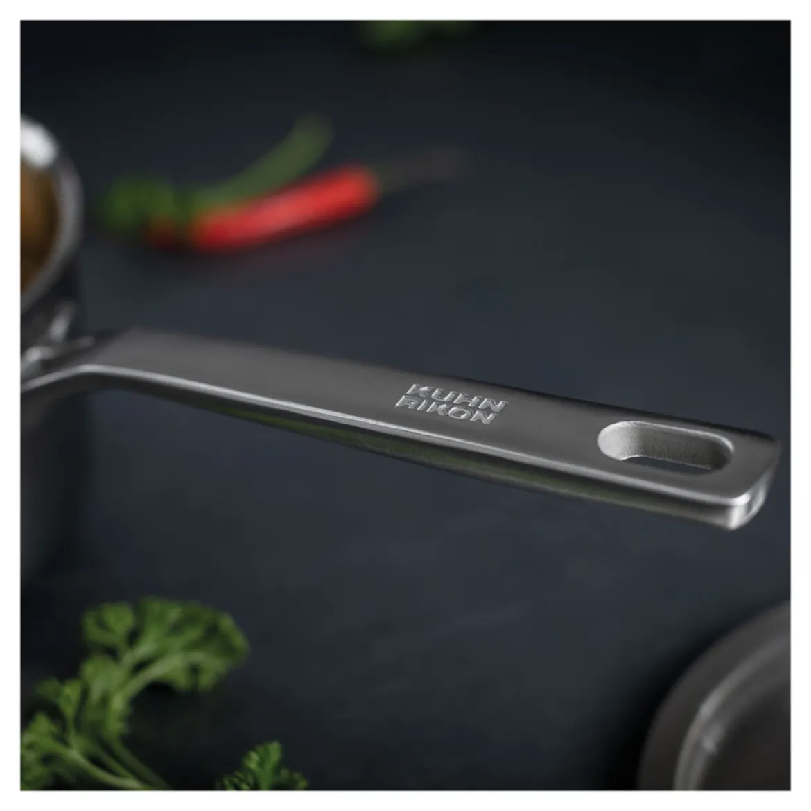 Kuhn Rikon Stielkasserolle "Culinary Fiveply" 16cm