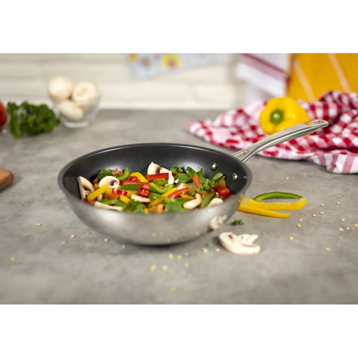 Kuhn Rikon Wok "Allround" 28 cm