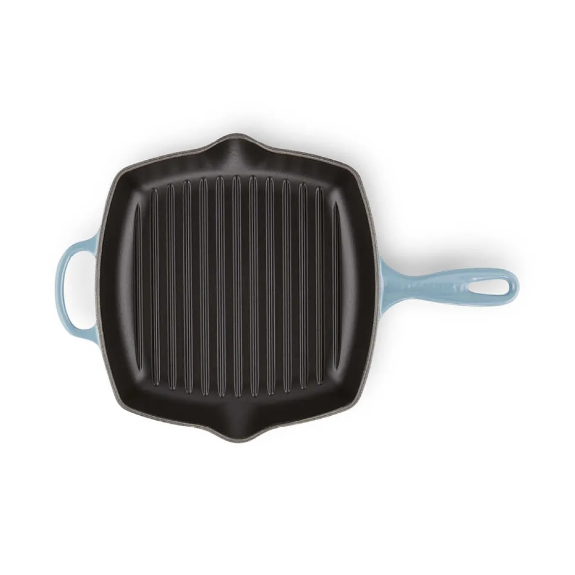 Le Creuset Grillpfanne quadratisch Chambray "Signature"