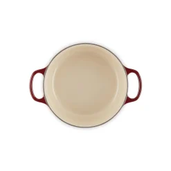 Le Creuset Guss-Bräter rund "Garnet Signature"