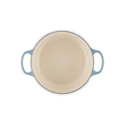 Le Creuset Gussbräter rund Chambray "Signature"
