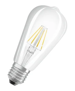 LED STAR RETROFIT CL EDISON60 FIL 7W/827 E27 klar non dim 806LM BOX