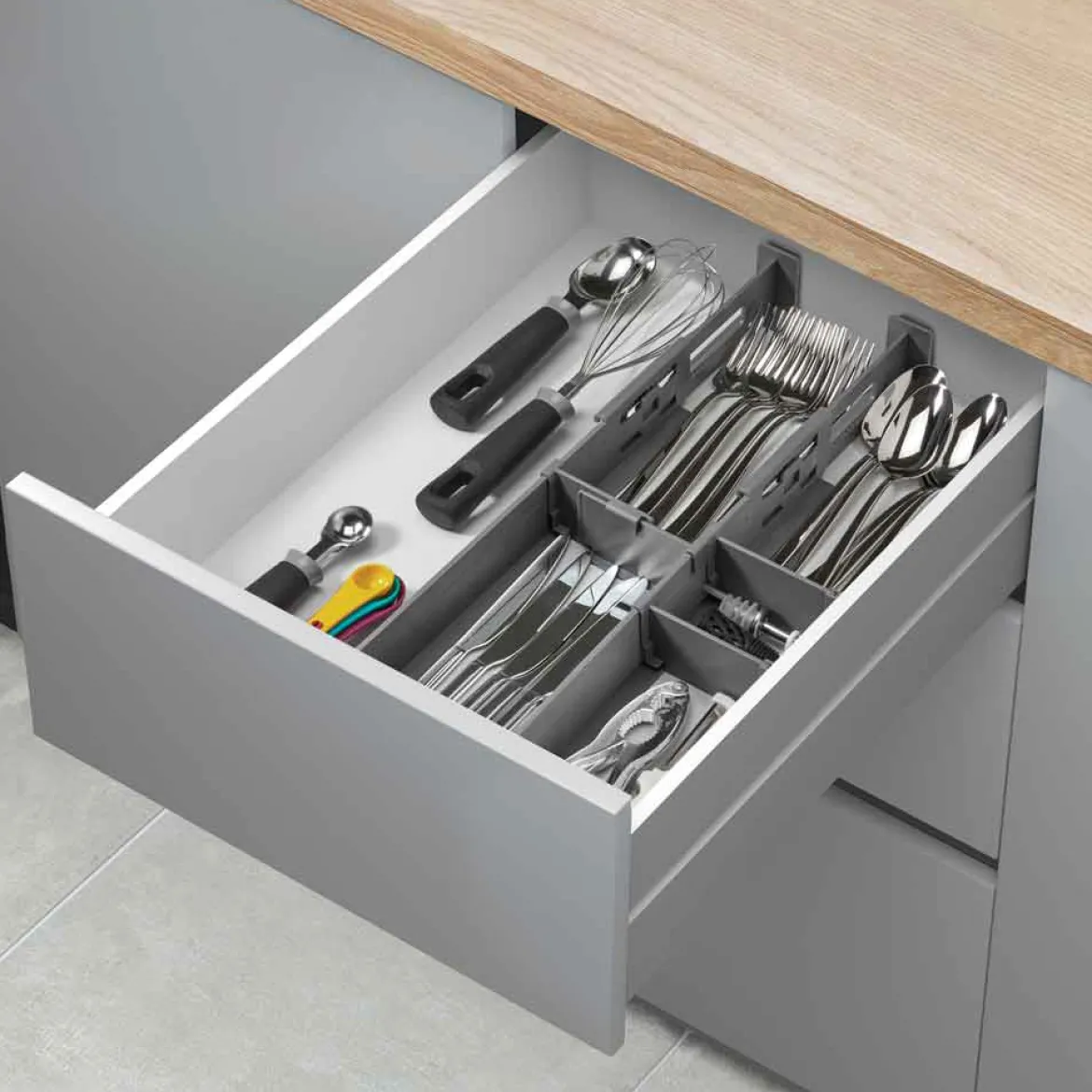 Metaltex Schubladen-Organizer "Multi-Fit"