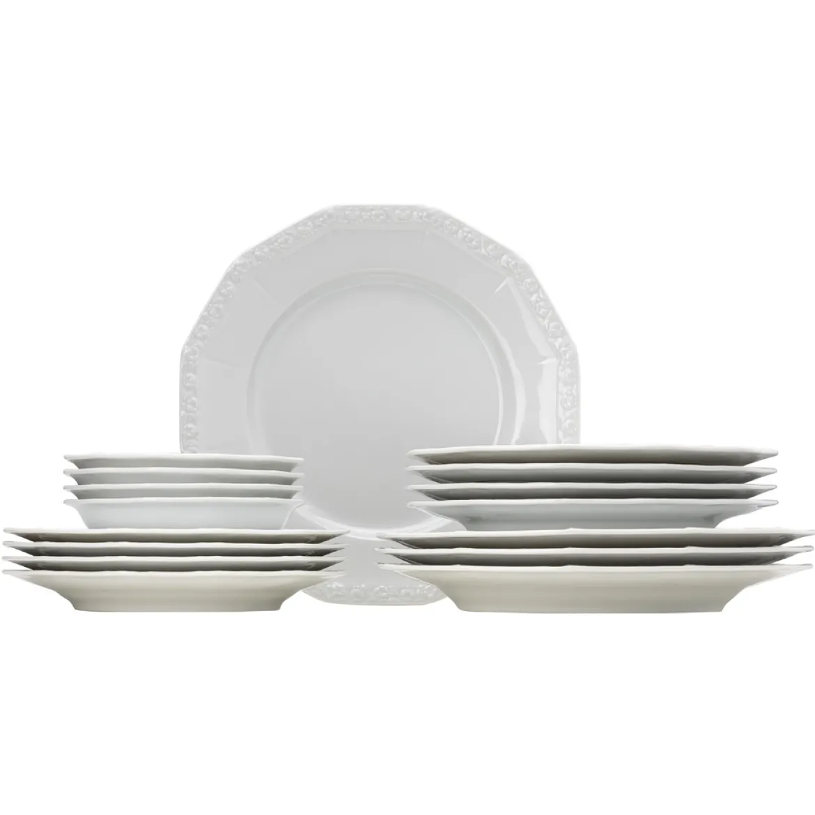 Rosenthal Geschirr-Set "Maria Weiß" 16-tlg.