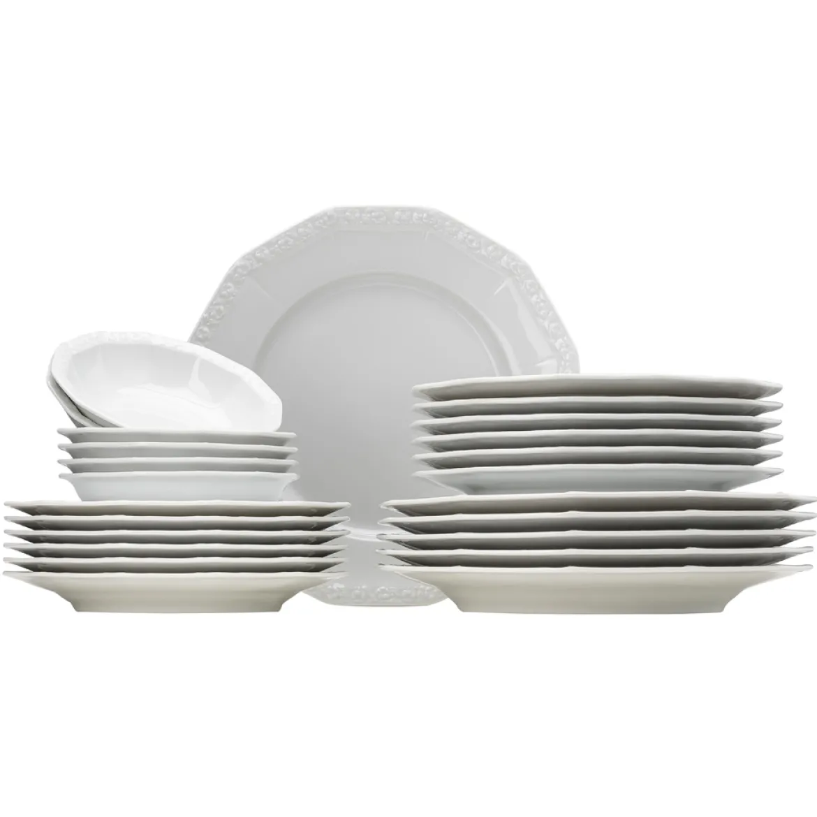 Rosenthal Geschirr-Set "Maria Weiß" 24-tlg.