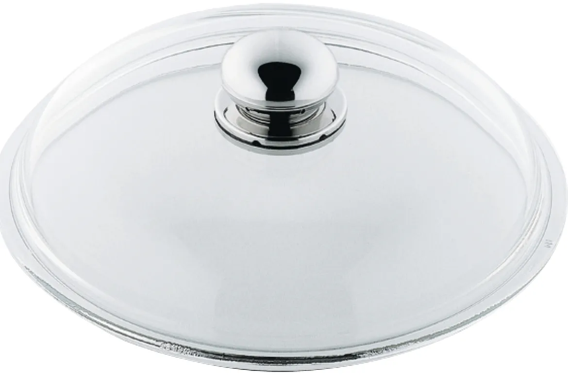 Silit Glasdeckel mit Edelstahlgriff, 24 cm