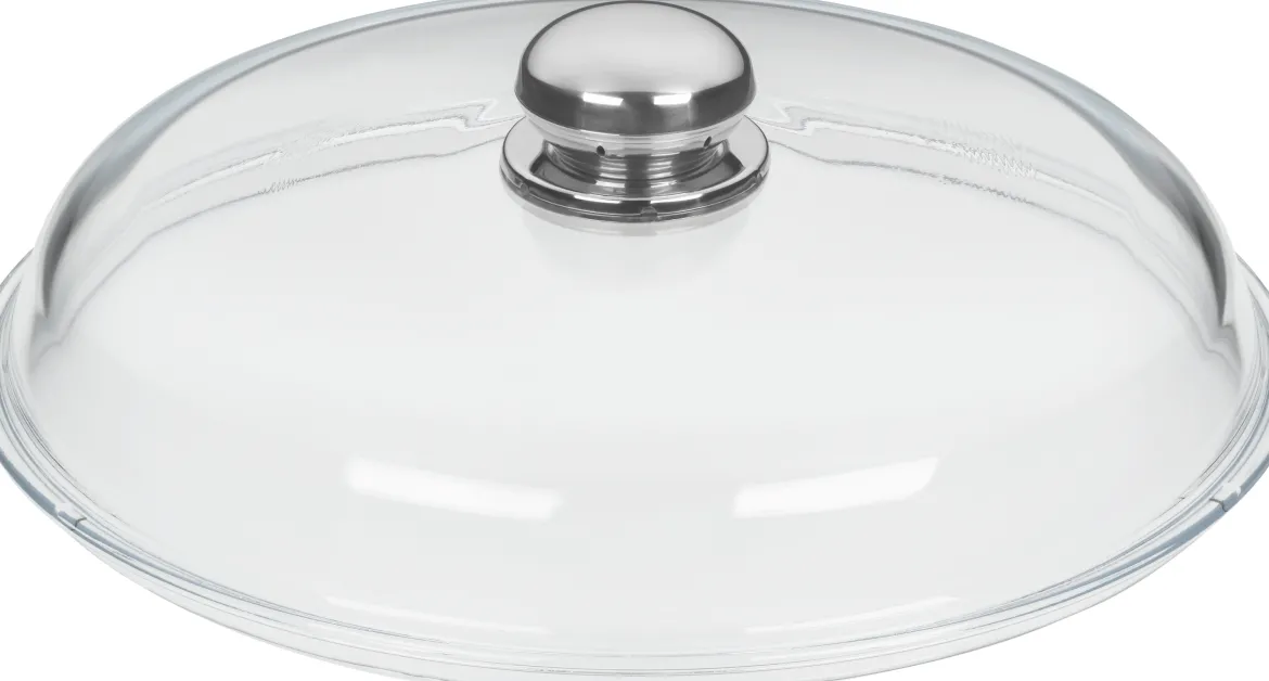 Silit Glasdeckel mit Edelstahlgriff, 28 cm