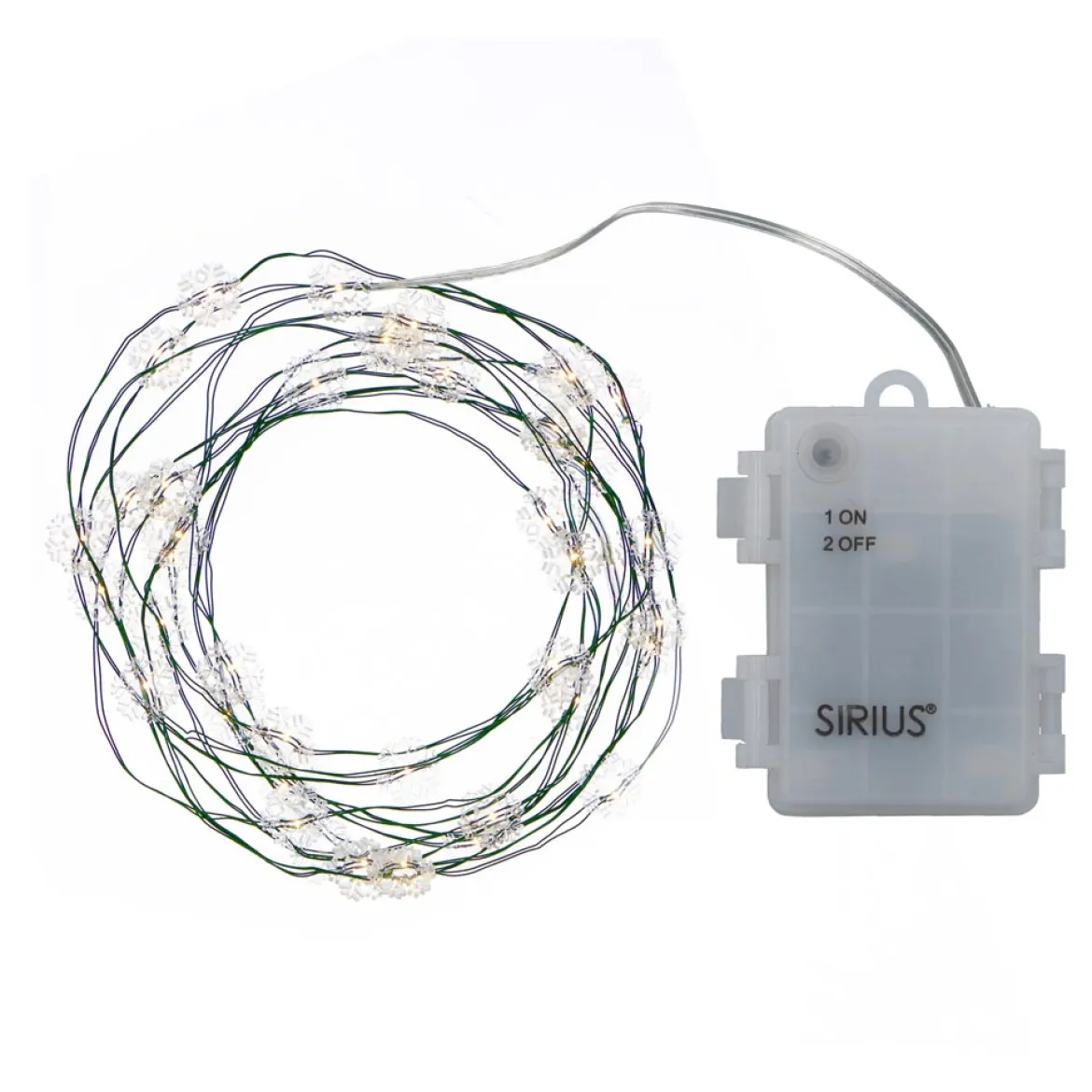 Sirius LED-Lichterkette "Nynne Snowflake"