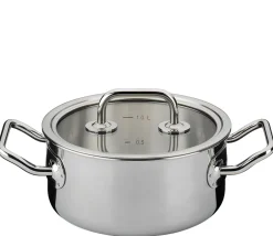 Spring Bratentopf mit Glasdeckel 16 cm