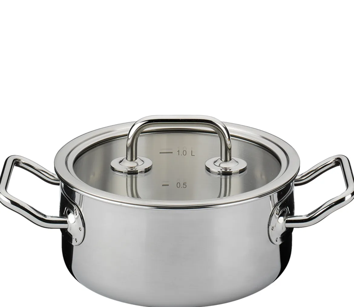 Spring Bratentopf mit Glasdeckel 16 cm