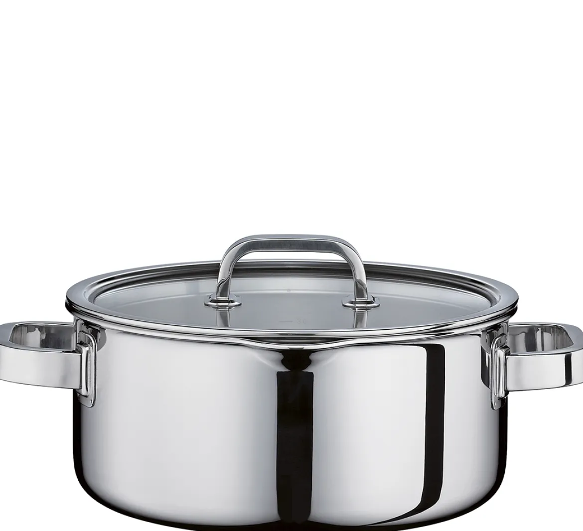 Spring Bratentopf mit Glasdeckel 24 cm